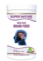 Brain Food   -  700 mg  - 750 capsules  -   MEGA PACK
