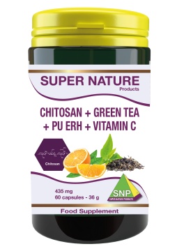 Chitosan Green tea Pu Erh tea Vitamin C