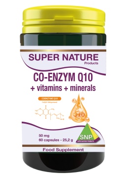 Co-enzym Q10 + vitamins + minerals