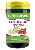 Garlic  Mistletoe  Hawthorn Pure 350 caps