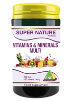 Vitamins & Minerals Multi