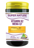 Vitamin K2 Mena Q7  100 mcg