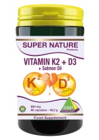 Vitamin K2 + D3  60 caps