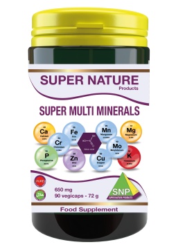Super Multi Minerals 650 mg Pure